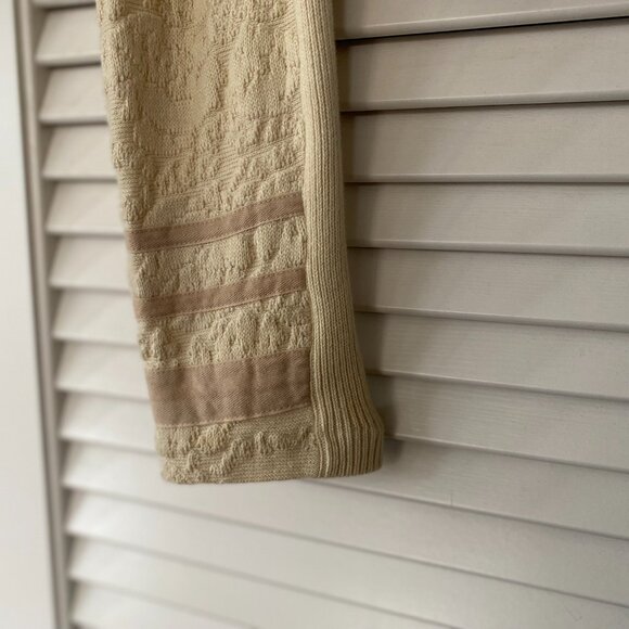 Free People Cropped Miltary Cardigan, Cream Off White, Size S - Picture 5 of 8